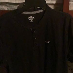 Brand new Hollister button t shirt